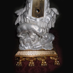 декоративные покрытия гальваническим серебром и золотом на одном изделии крупных размеров и большого веса