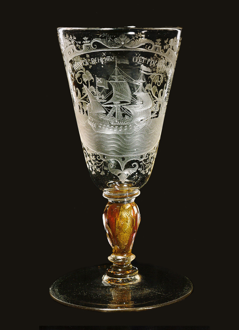 Императорский стекольный завод Царская Россия Произведения мастеров ...