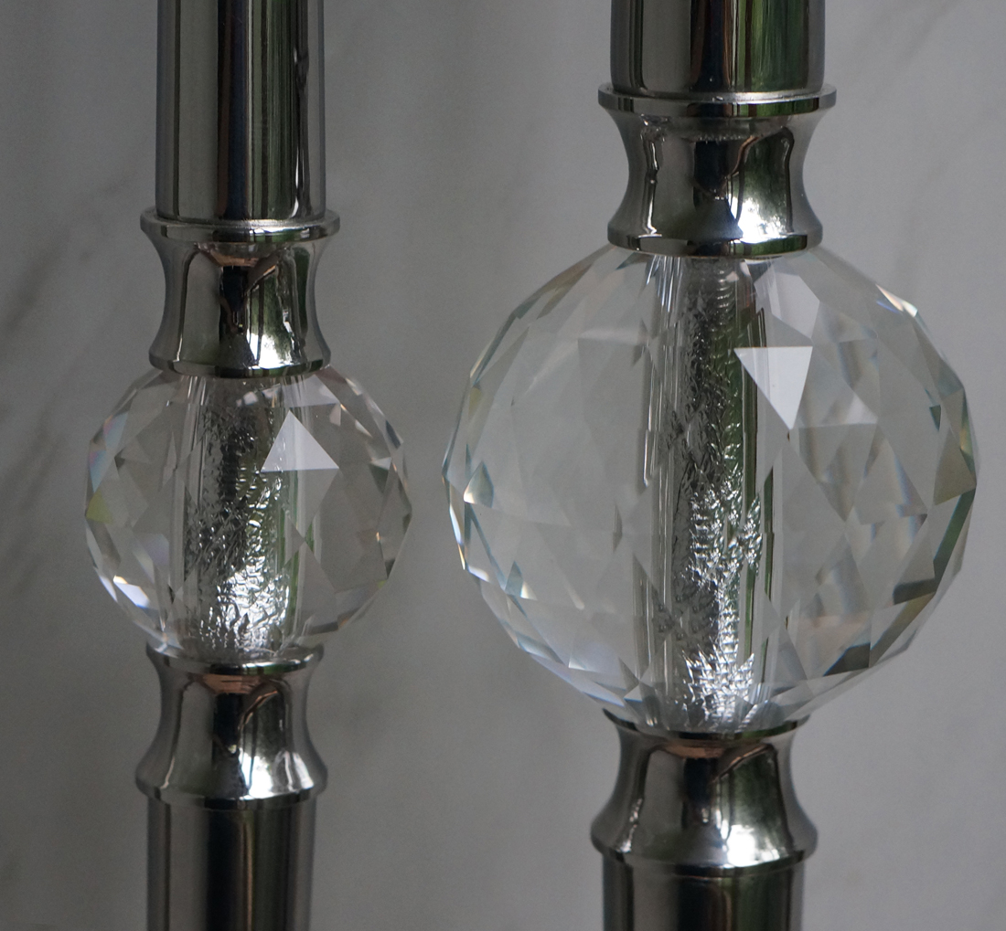 хрустальные граненые шары в лестничные огражденияя, в балясины