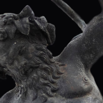 реставрация антикварных брозовых скульптур люстр  элементов декора