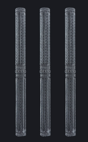 балясины из классического граненого хрусталя 