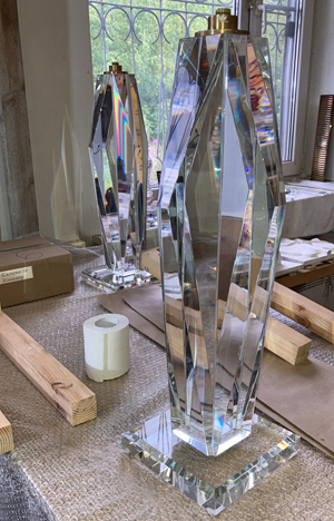 хрустальные ножки для мебели предметов интерьера